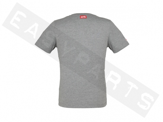 T-Shirt Aprilia Wide Grau Unisex